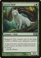 Lobo Sagrado / Sacred Wolf - Magic: The Gathering - MoxLand